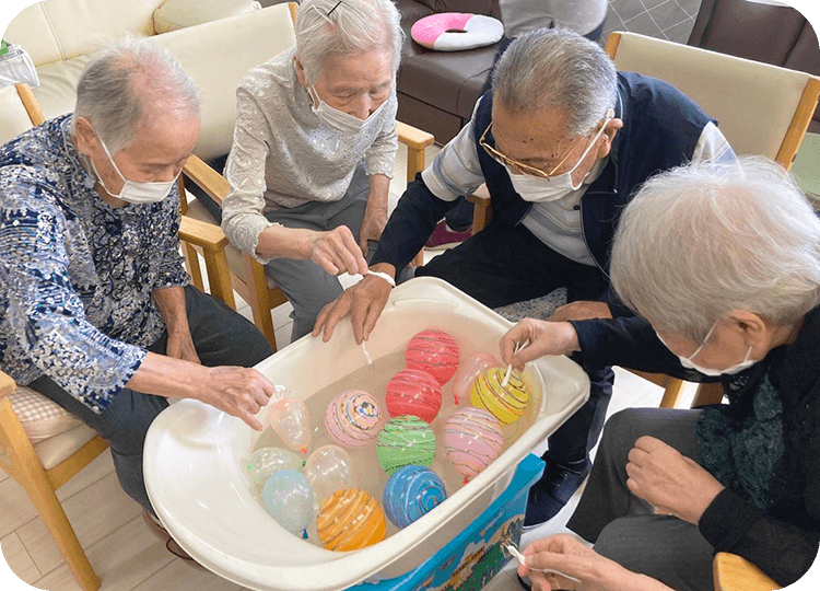 施設の様子の写真